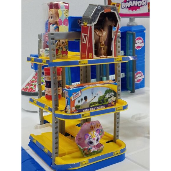 Zuru 5 Surprise Mini Mart Playset With Mini Brands Accessories Incomplete - Picture 6 of 16